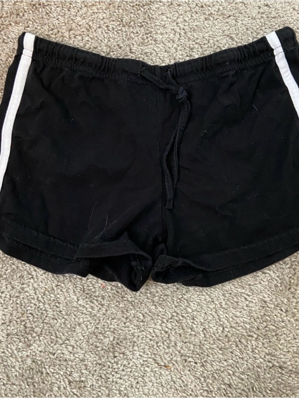 Black COZUMEL Women’s Athletic Shorts - Picture 2 of 3